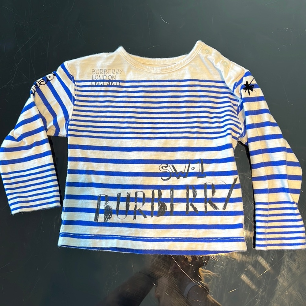 Childrens burberry shirt